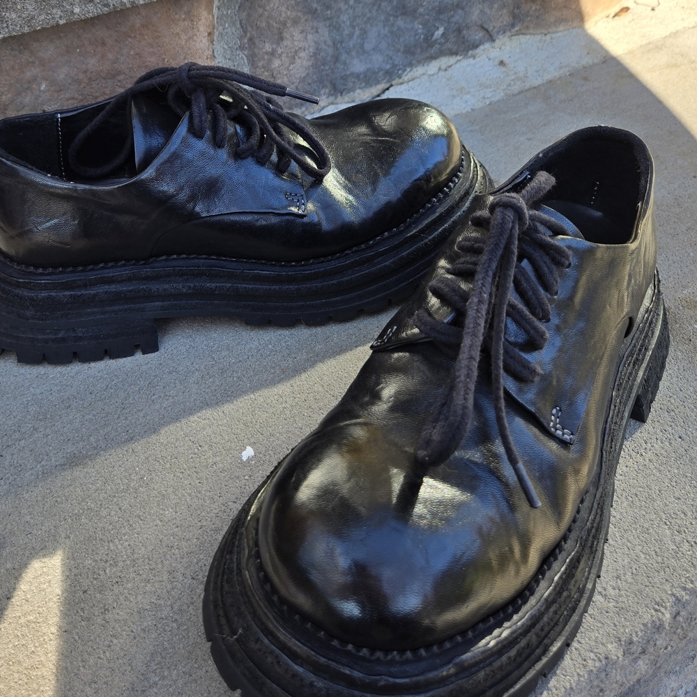 Handmade Leather Chunky Brogue Oxfords